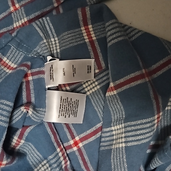 Lucky Classic Fit Plaid Button Down XXL - Picture 4 of 5